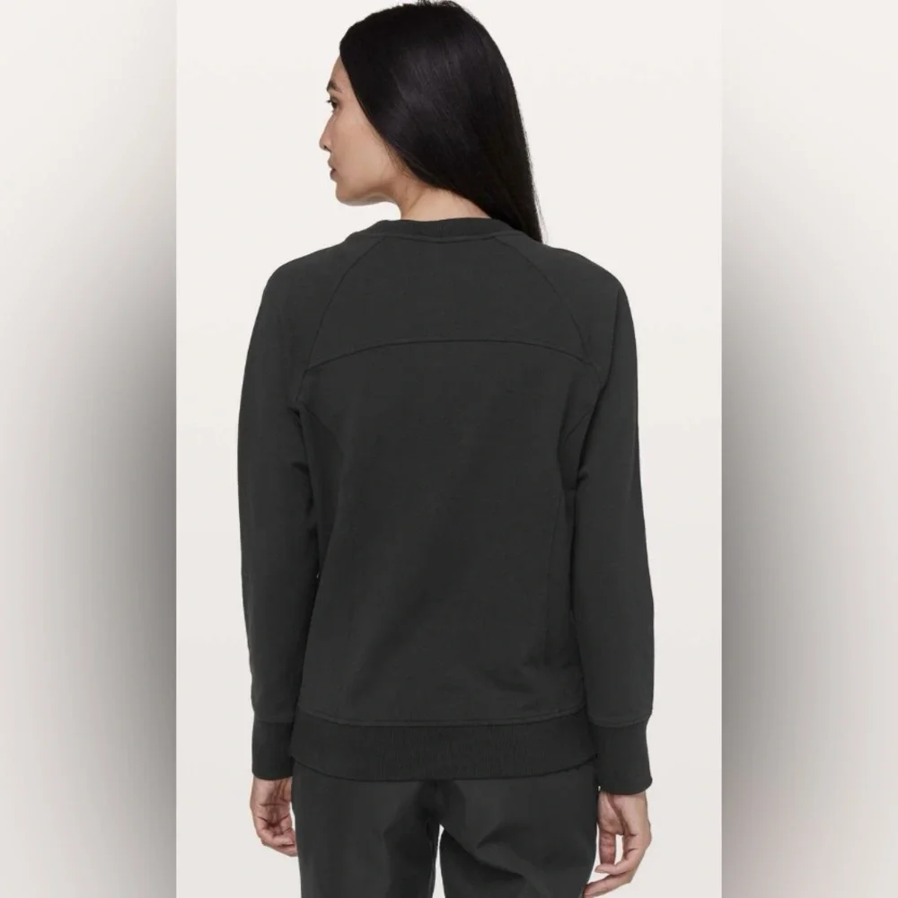 Lululemon Scuba Crew  Size 12   Black   EUC - Picture 2 of 11